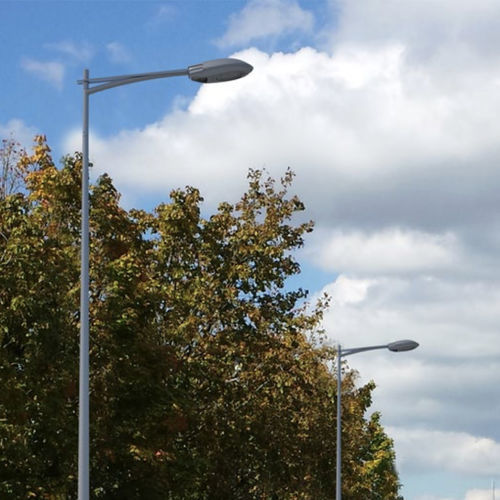 Tragarm für Straßenlaternenpfähle / Stahl - AVEO - ECLATEC International
