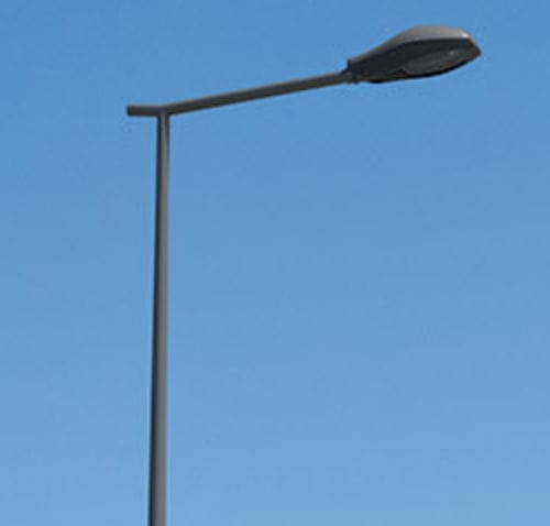 Tragarm für Straßenlaternenpfähle / pulverbeschichteter Stahl - KARMA - ECLATEC International