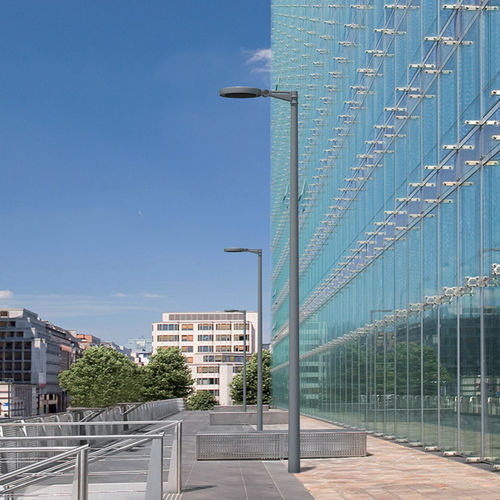 Tragarm für Straßenlaternenpfähle / Aluminium - HEAD - ECLATEC International - Stahl