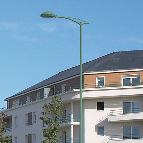 Tragarm für Straßenlaternenpfähle / pulverbeschichteter Stahl - CHANTEREINE - ECLATEC International