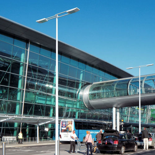 Tragarm für Straßenlaternenpfähle / galvanisiertem Stahl - LEXIK - ECLATEC International - Stahl