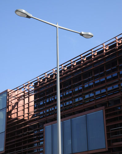 Tragarm für Straßenlaternenpfähle / Stahl - TEO - ECLATEC International - Aluminiumguss