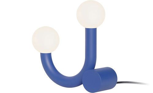 Tischlampe - RIGOBERTA - Robin Lamps - Eisen / Glas / modern
