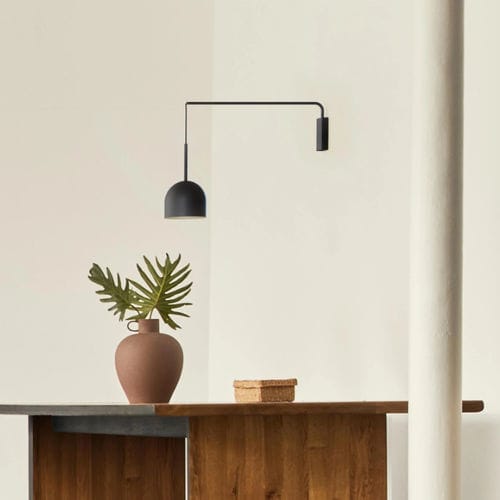 Moderne Wandleuchte - RIO - Robin Lamps - für den Innenraum / Eisen / rund