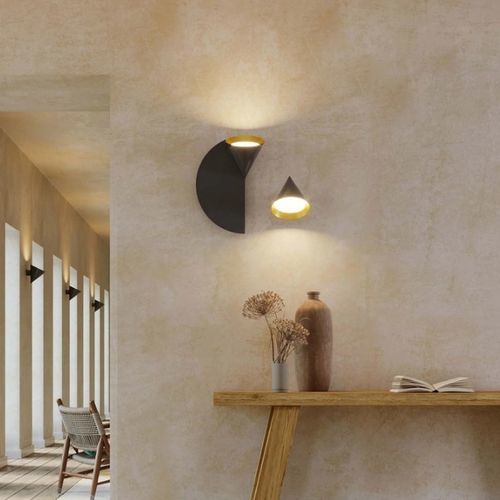 Moderne Wandleuchte - RUBI - Robin Lamps - für den Innenraum / Eisen / konisch