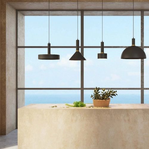 Hängelampe - RENATA - Robin Lamps - Aluminium / modern / mit Kabel