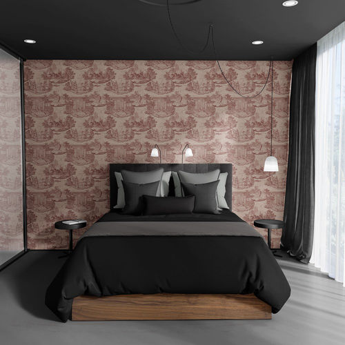 Tapete / originelles Design - THUG LIFE - XAWD - Motiv / Farbe anpassbar / bedruckt