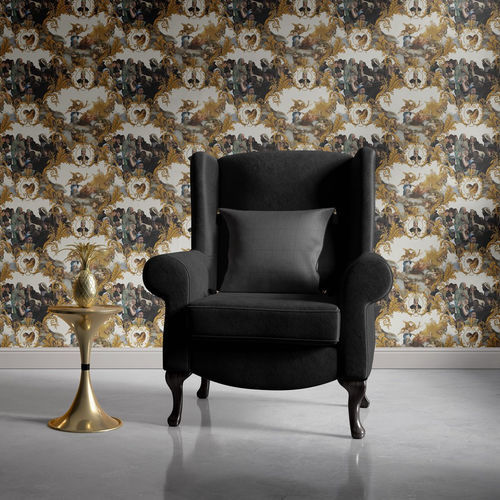 Tapete / originelles Design - GOD SAVE THE BIEBS - XAWD - Motiv / mehrfarbig / Farbe anpassbar