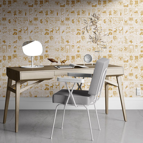 Tapete / originelles Design - WHAT'S YOUR SIGN? - XAWD - Motiv / Farbe anpassbar / bedruckt
