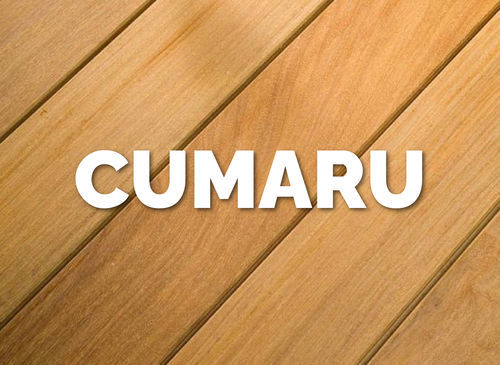 Holz-Terrassendiele - Exterpark - aus Cumaru / Clip-System / gerillt