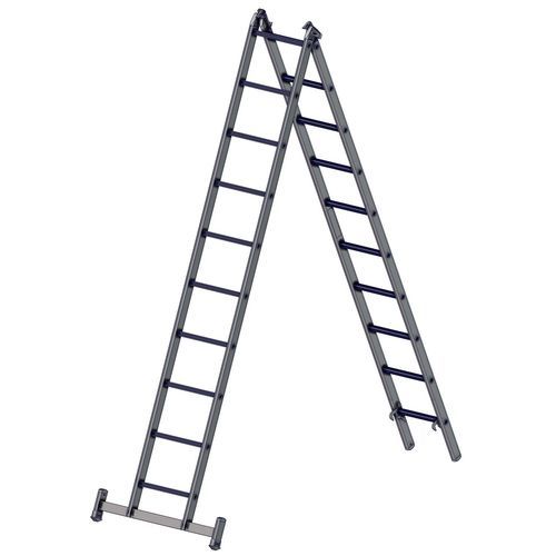 Professionelle Leiter / Arbeit - T2A - FORTAL - faltbar / Schiebe / Anstell