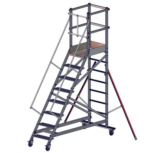 Plattform für Baustelle - EMG 55 - FORTAL