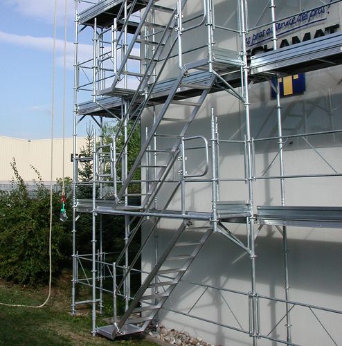 Aluminiumgerüst - FORTALU 750 - FORTAL - hoch