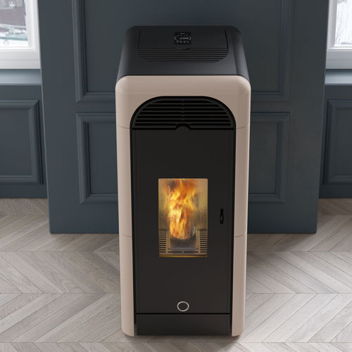 Pelletkaminofen - Berry90+ - EK63 - 5 kW...10 kW / 0 - 5 kW / freistehend