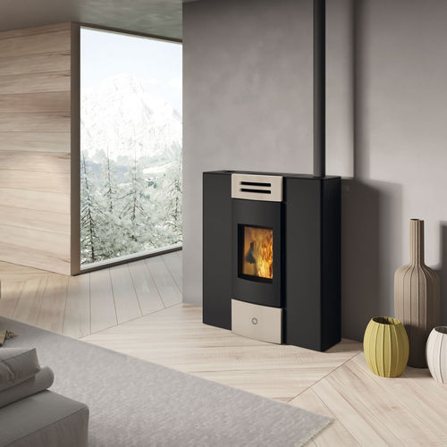 Pelletkaminofen - Dub100++ - EK63 - 5 kW...10 kW / 0 - 5 kW / freistehend
