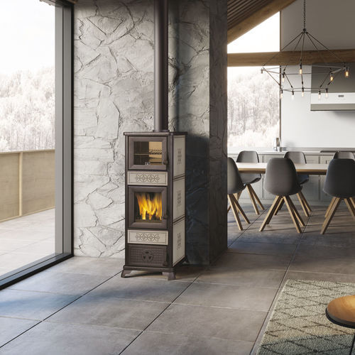 Holz-Kaminofen - Decor C Evo - EK63 - 7,5 kW / freistehend / klassisch