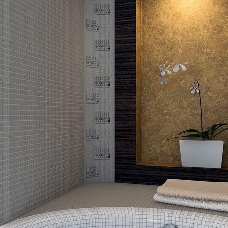 Polystyrol-Abschlussprofil - DECO-HK 100 - LUX ELEMENTS - für Duschen / Eck / U-förmig