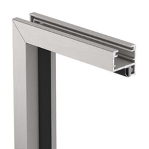 Aluminium-Türrahmen - CONCEPT -DOOR-TZ B - LUX ELEMENTS - Edelstahl