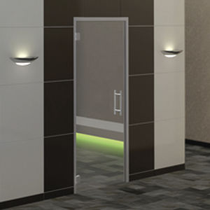 Eingangstür - CONCEPT-DOOR-GT - LUX ELEMENTS - Glas / einflügelig / modern