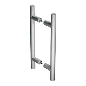 Türgriff - CONCEPT-DOOR-GS - LUX ELEMENTS - gebürsteter Edelstahl / modern / für Privatgebrauch