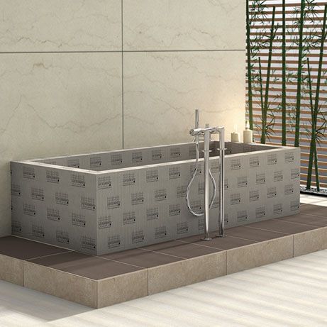 Freistehende Badewanne - RELAX-BW - LUX ELEMENTS - zur beruflichen Nutzung / hochdichter Schaumstoff, beschichtet / modern