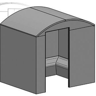 Kühlkammer für Einzelhandel - CONCEPT-ROOM - LUX ELEMENTS