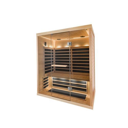 Infrarotsauna - T825H BLACK - Tylö - für Gewerbegebrauch / Holz / Glas