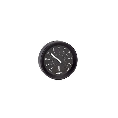 Thermometer für Sauna - BRILLIANT BLACK - Tylö - analog / °C / °F