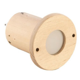 Moderne Deckenleuchte - 71051 - Eliga - rund / Milchglas / Edelstahl
