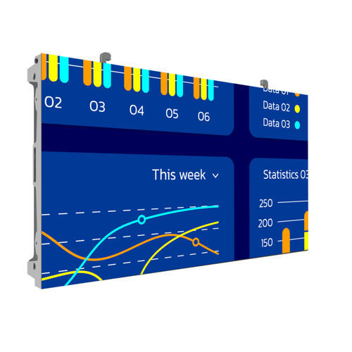 Wandmontierter Werbeträger - 6000 SERIES - PPDS - für den Innenraum / Werbe / LED