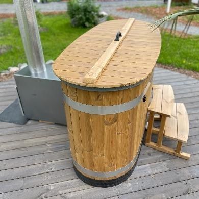 Whirlpool zum Aufstellen - ORIGINAL TINY - Kirami - oval / Zweisitzer / 1 Platz