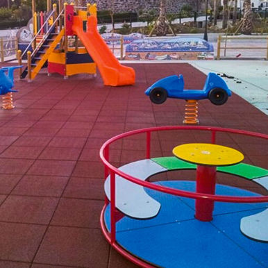 Fitnesspark für Spielplätze - Maderas Menur - für öffentliche Bereiche / für Außenbereich / maßgefertigt