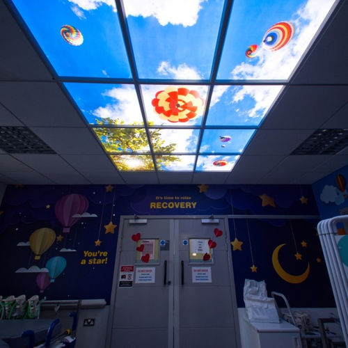 LED-Paneel / für Himmeldecke - LC6060 - Aspire - intelligent / Grafikanimationen / für Krankenhaus