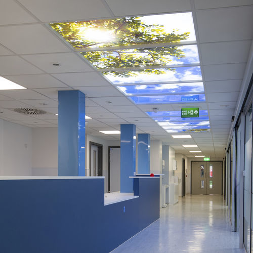 LED-Paneel / für Himmeldecke - LC60120 - Aspire - Grafikanimationen / für Krankenhaus