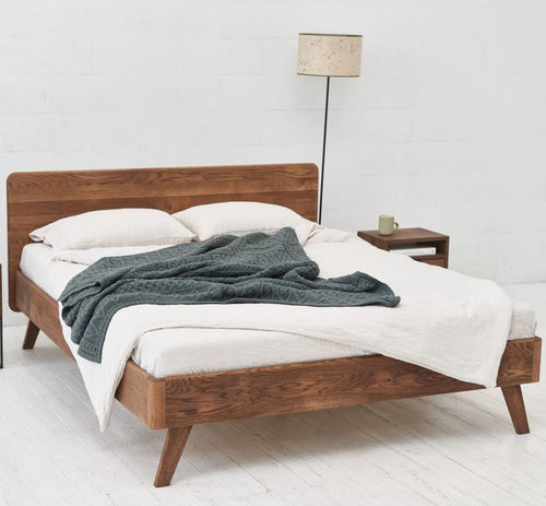 Doppelbett - REST  - IDDO - modern / Kopfteil / mit Nachttisch