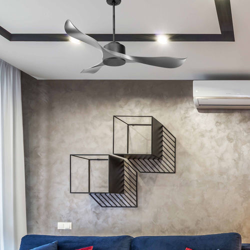 Deckenventilator zum Wenden - DC1_P2GR - KLASSFAN - Wohnbereich / für den Innenraum / ABS