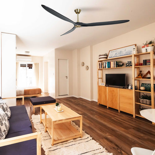 Wohnbereich-Deckenventilator - DC5_P7BK223 - KLASSFAN - für den Innenraum / ABS / WiFi