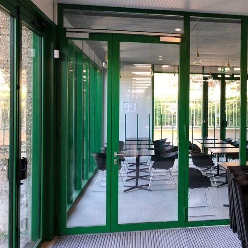 Tür für Innenbereich - SteelTeq EI30 - ERIBEL FRANCE - Stahl / einflügelig / modern