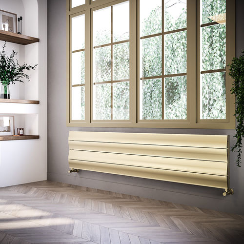 Horizontaler Heizkörper - AMAZONITE - LOJIMAX - Heißwasser / 751 w...1000 w / 3501 w...4000 w