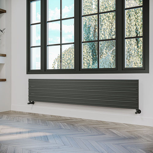 Horizontaler Heizkörper - BAMBOO - LOJIMAX - Heißwasser / 751 w...1000 w / 3501 w...4000 w