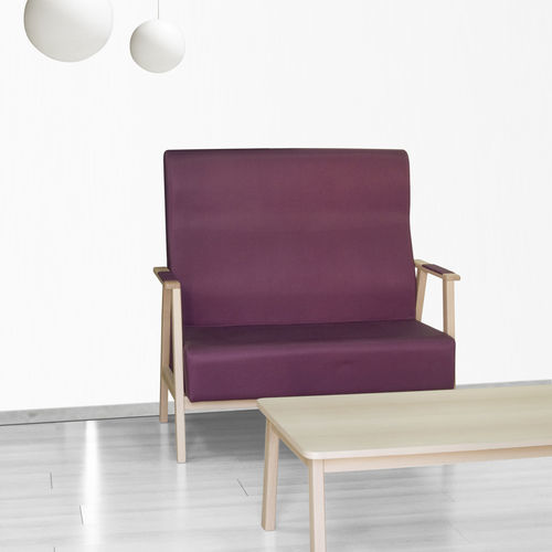 Modernes Sofa - UNNA - Seniorcare - Stoff / mit Armlehnen / mit hoher Rückenlehne
