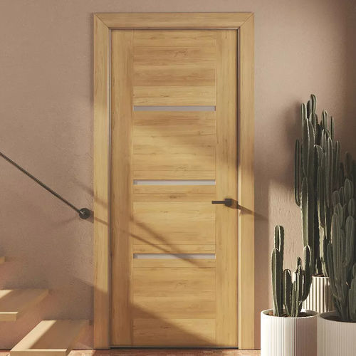 Tür für Innenbereich - 1.5 - IN WOOD LLC - Holz / einflügelig / modern
