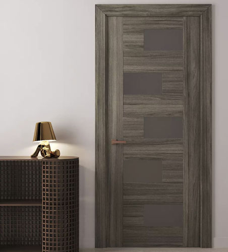 Tür für Innenbereich - 1.8 - IN WOOD LLC - Holz / einflügelig / modern