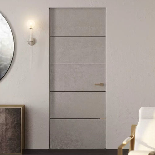 Tür für Innenbereich - ET-04/ ET-04 AL - IN WOOD LLC - Holz / einflügelig / modern