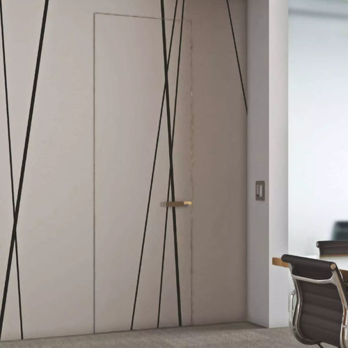 Tür für Innenbereich - Alora - IN WOOD LLC - Holz / einflügelig / modern