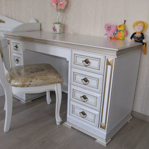 Bodenstehender Schreibtisch - IN WOOD LLC - traditionell / Holz / gerade
