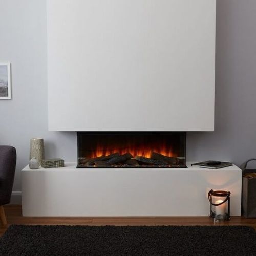 Kamineinsatz mit 3 Sichtseiten - Forest 870 - British Fires Ltd - elektrisch / modern / mit Fernbedienung