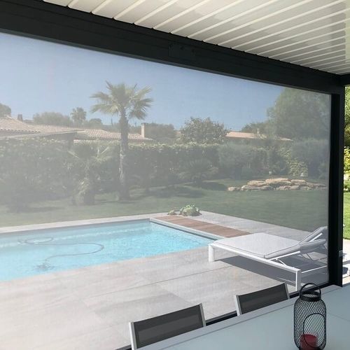 Vertikaljalousie - 115 - USINE-ONLINE - für Verandas / für Pergola / Segeltuch