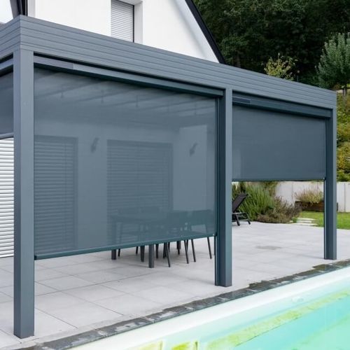 Vertikaljalousie - 85 - USINE-ONLINE - für Verandas / für Pergola / Segeltuch