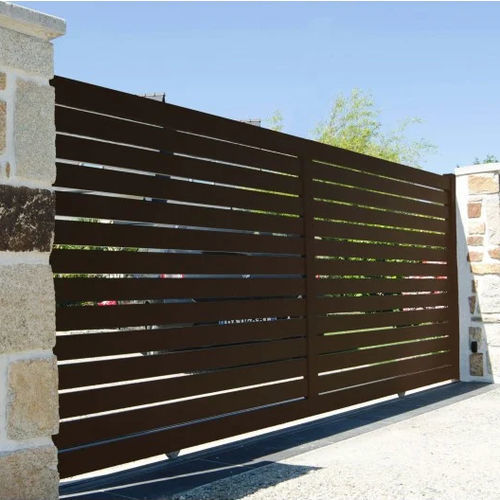Aluminiumtor - Rose  - USINE-ONLINE - Schiebe / rechts / links